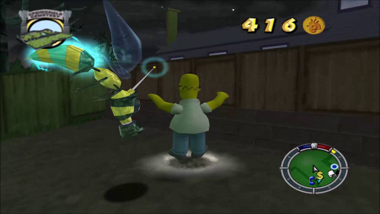 The Simpsons Hit And Run - Nintendo Gamecube - LEVEL 7