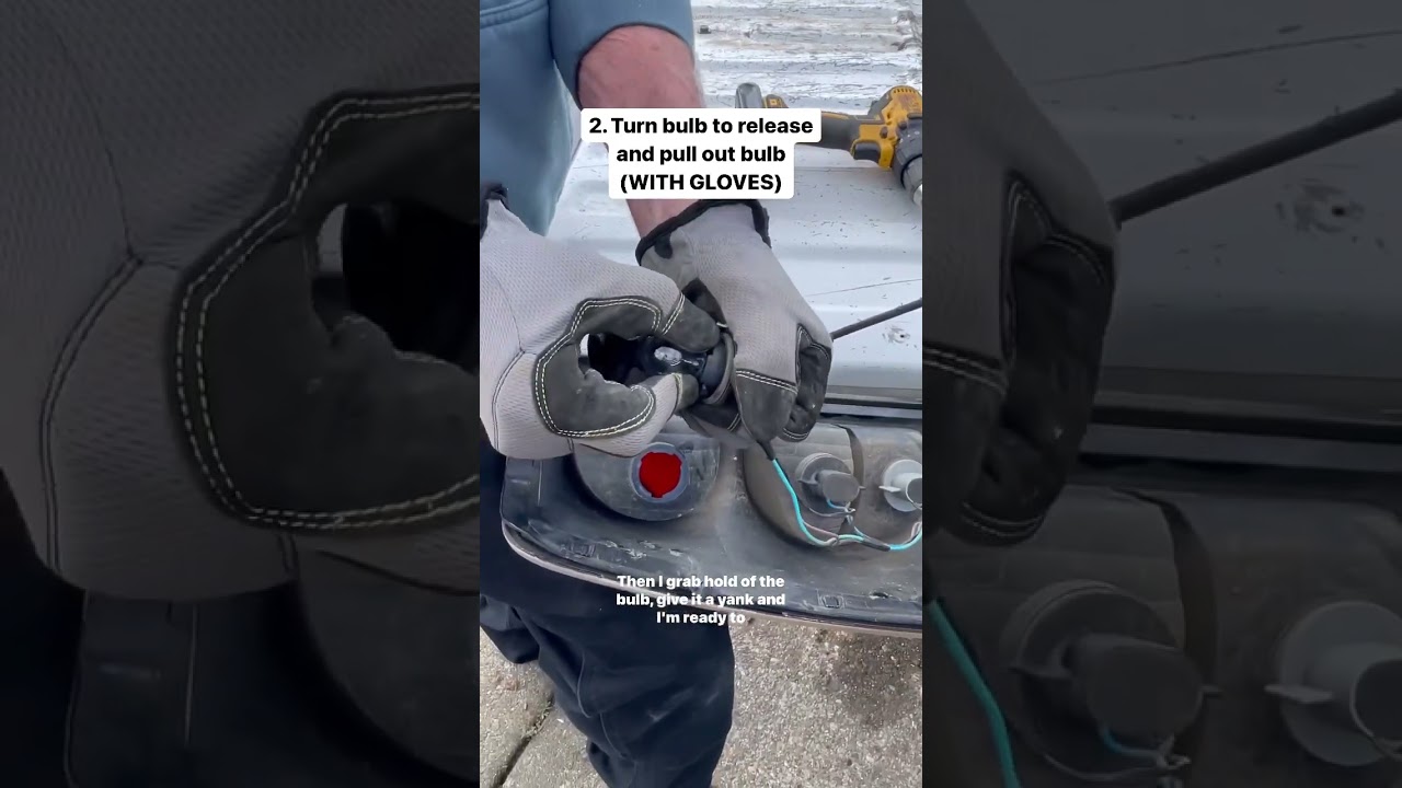 How to replace your brake lights or taillights. Love, Dad