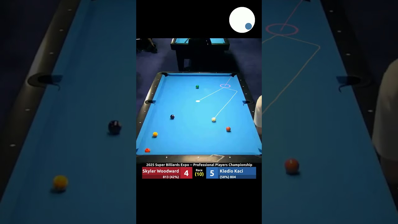 Kledio Kaci vs Skyler Woodward | 2025 Super Billiards Expo
