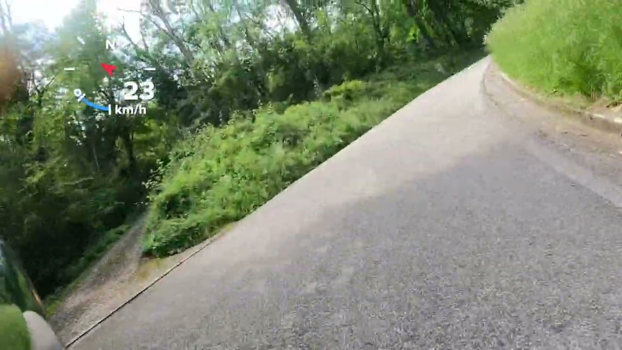 Da Muris (via Monte di Muris) a S.Pietro di Ragogna su Moto Guzzi V7 III Racer del 2020