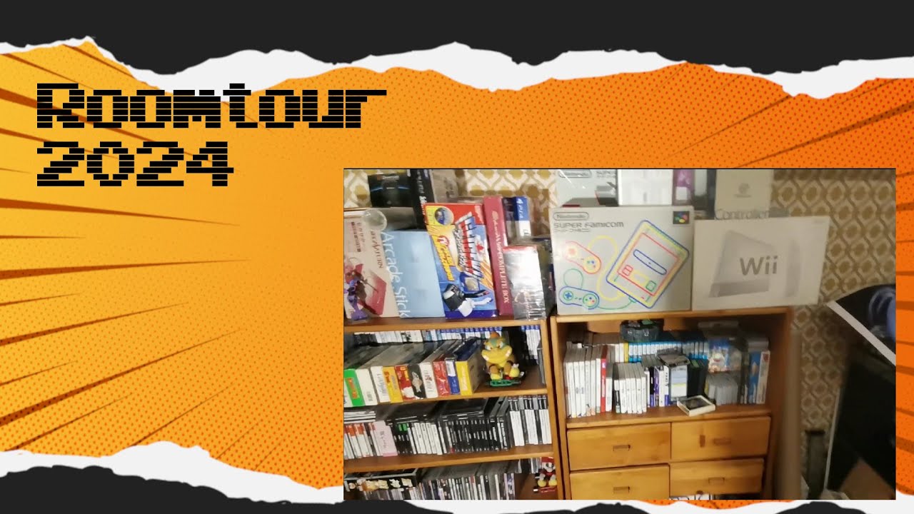 Game Roomtour 2024. Die beste Videospielsammlung der Welt.