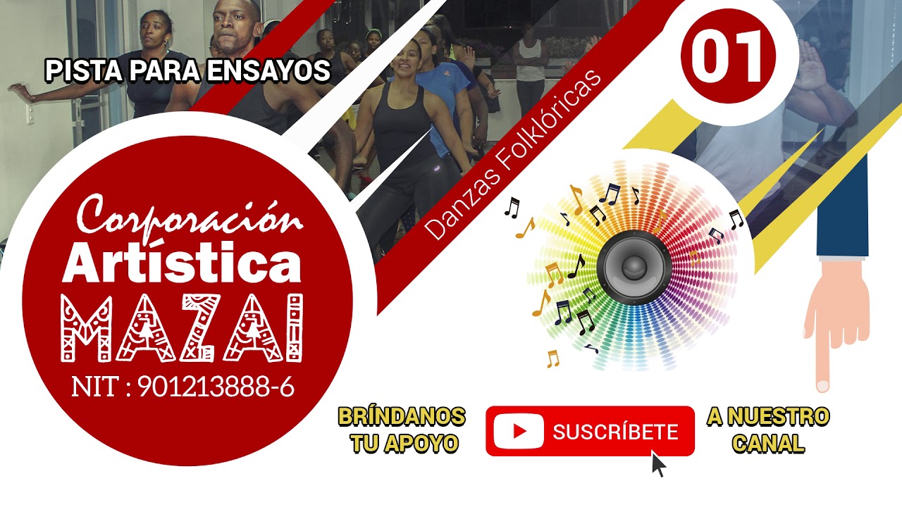 Música para calentamiento Danzas Folklóricas 01 | Corporación Artística Mazai