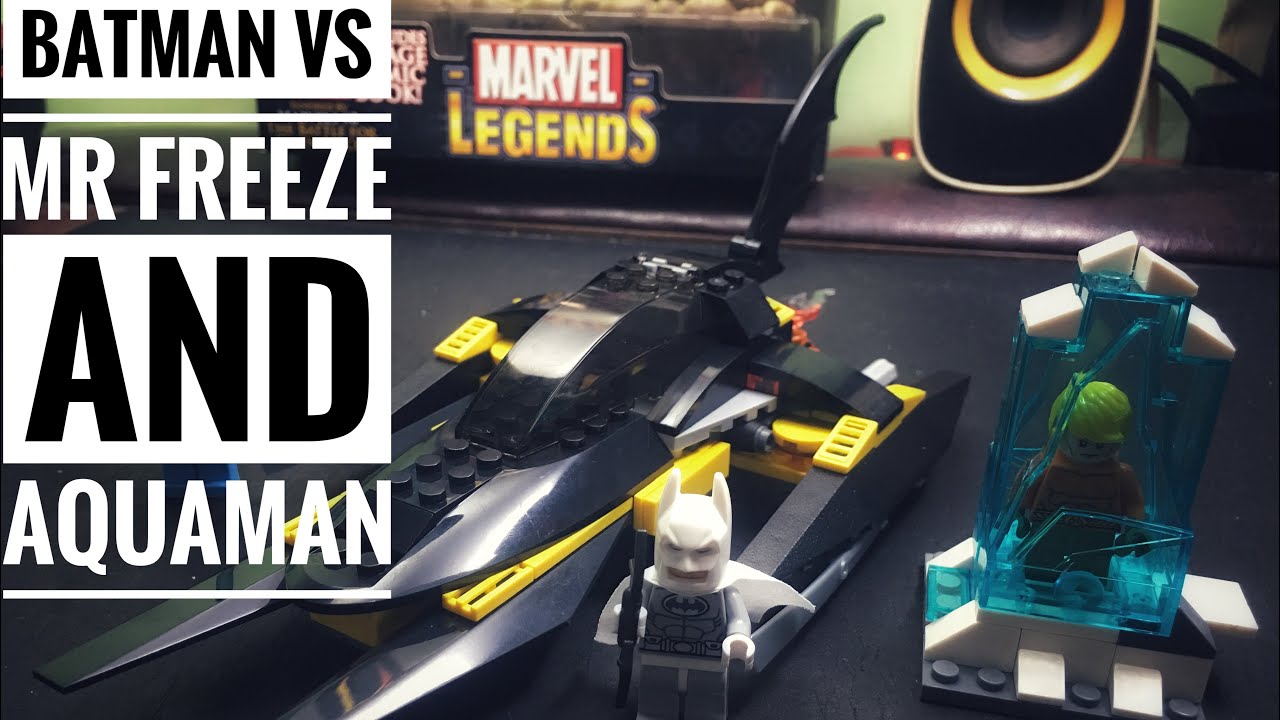 Decool Lego Superheroes Batman Vs Mr. Freeze | Decool Lego Aquaman - Lego Speed Build