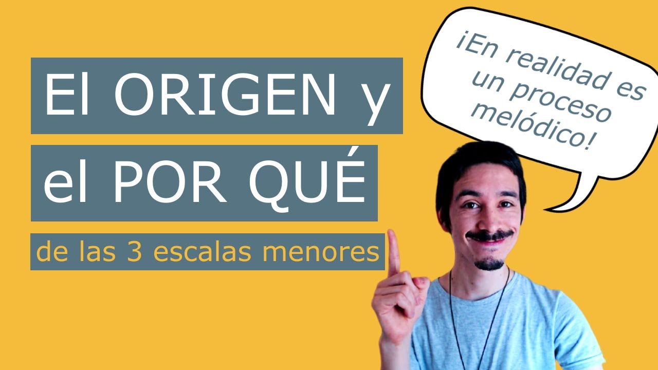 &iquest;Por qu&eacute; son 3 escalas menores?🤔 Menor Natural, Menor Arm&oacute;nica y Mel&oacute;dica
