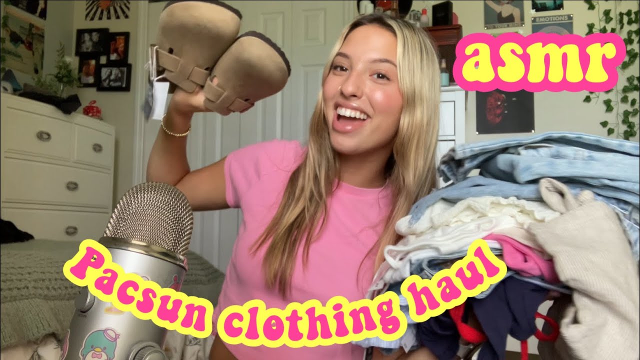 ASMR | HUGE Summer Clothing Haul 💗
