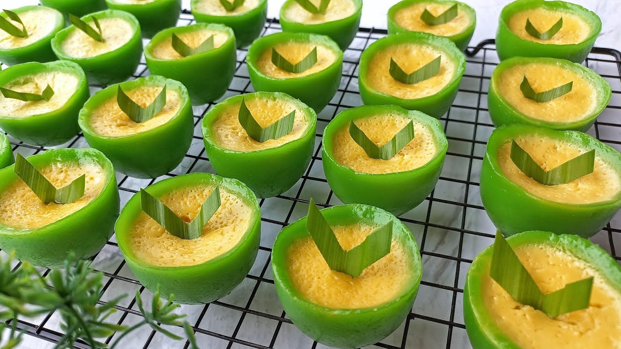 Kue ini rasanya manis dan lembut, Buatnya sangat mudah dan praktis | Kue telaga emas