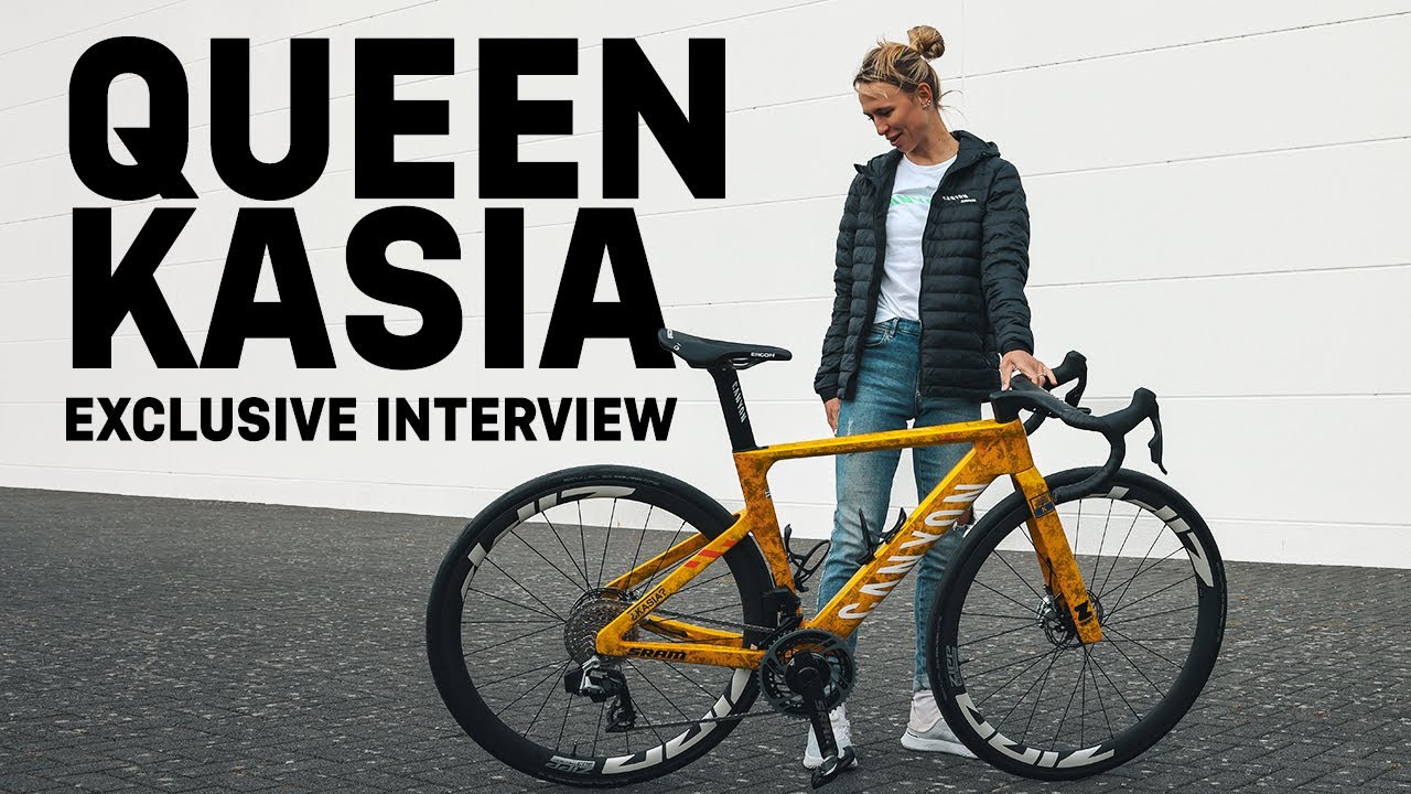 Kasia Niewiadoma's Interview After Winning