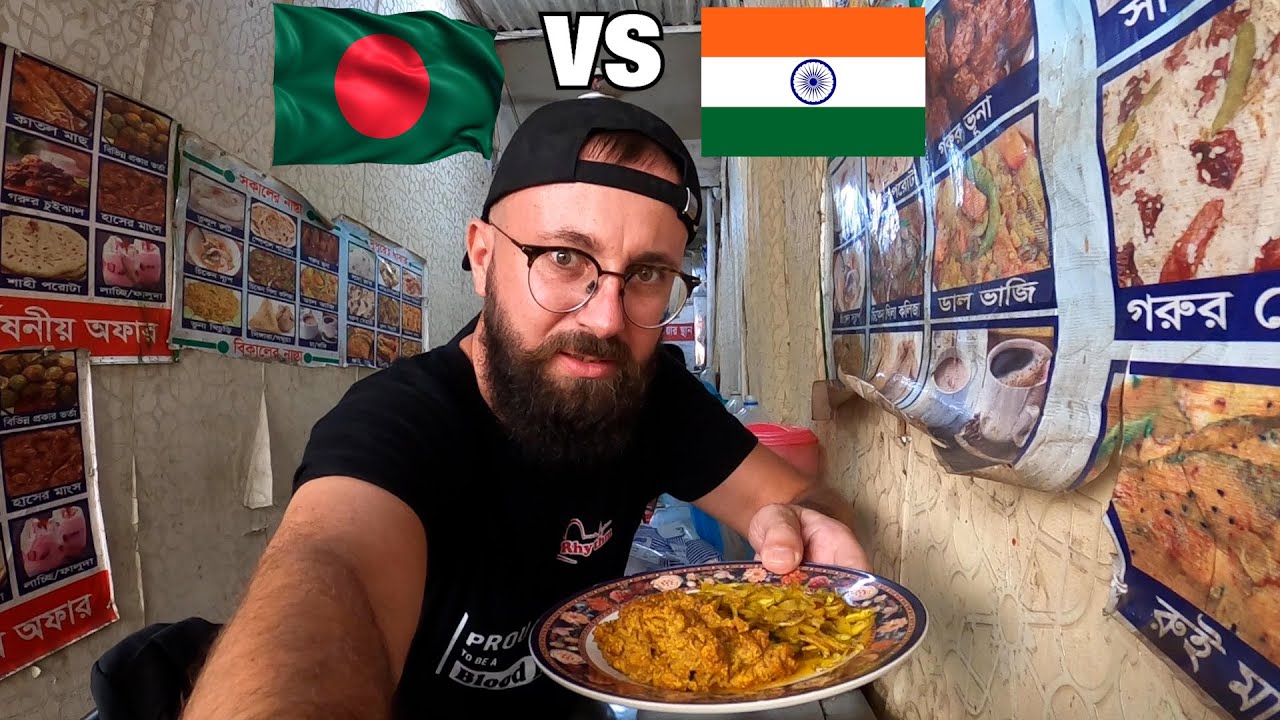 Ultimate 10 Bangladeshi Foods 🇧🇩 vs 10 Indian Foods 🇮🇳