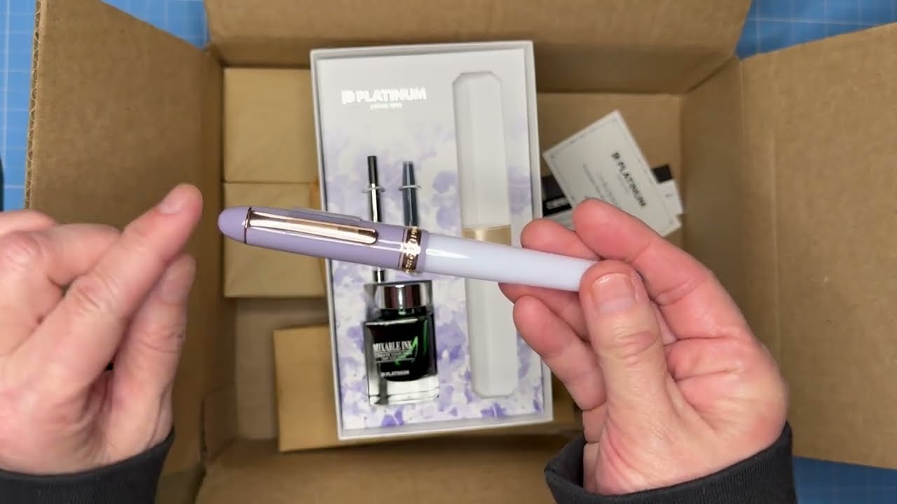 Fountain Pen Haul/Unboxing: Platinum 3776 and Sailor Pro Gears from Yoseka Stationery