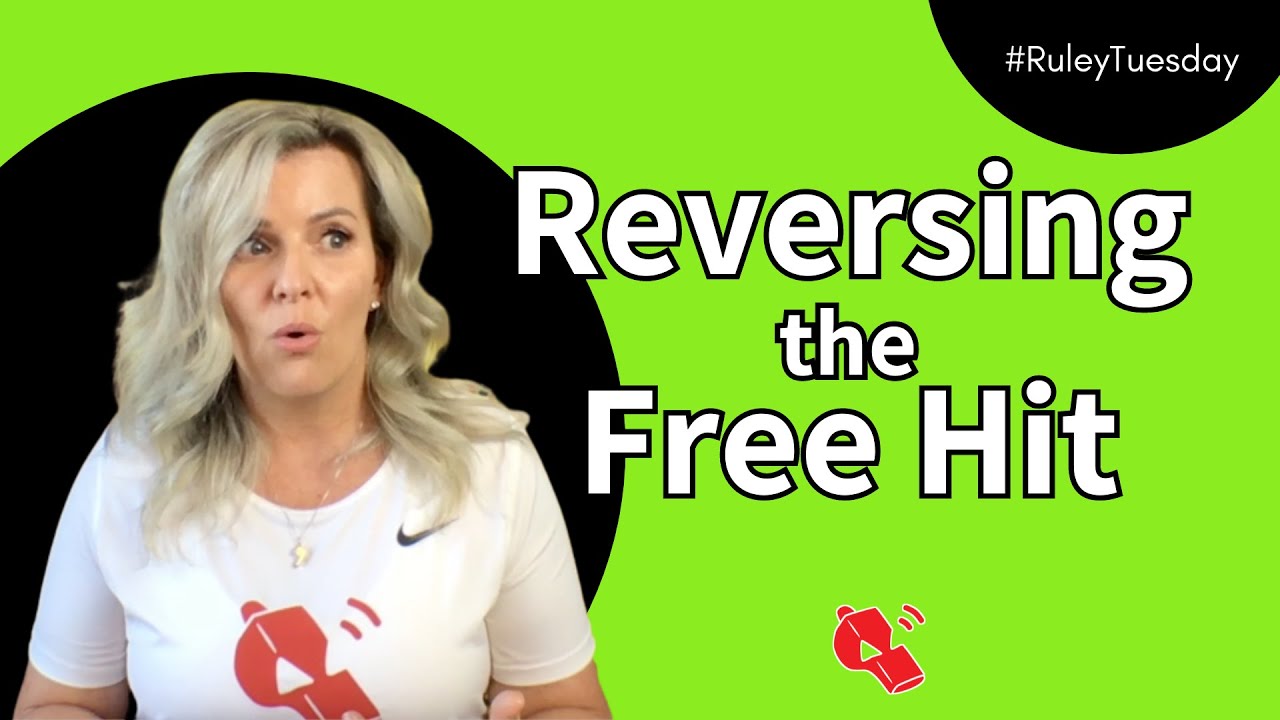 Field Hockey Rules - Reversing the Free Hit