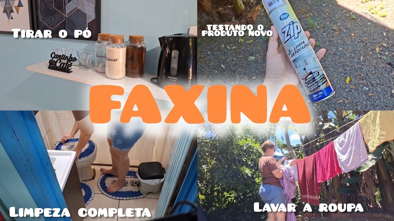 FAXINA na minha casa  | Organização e limpeza 