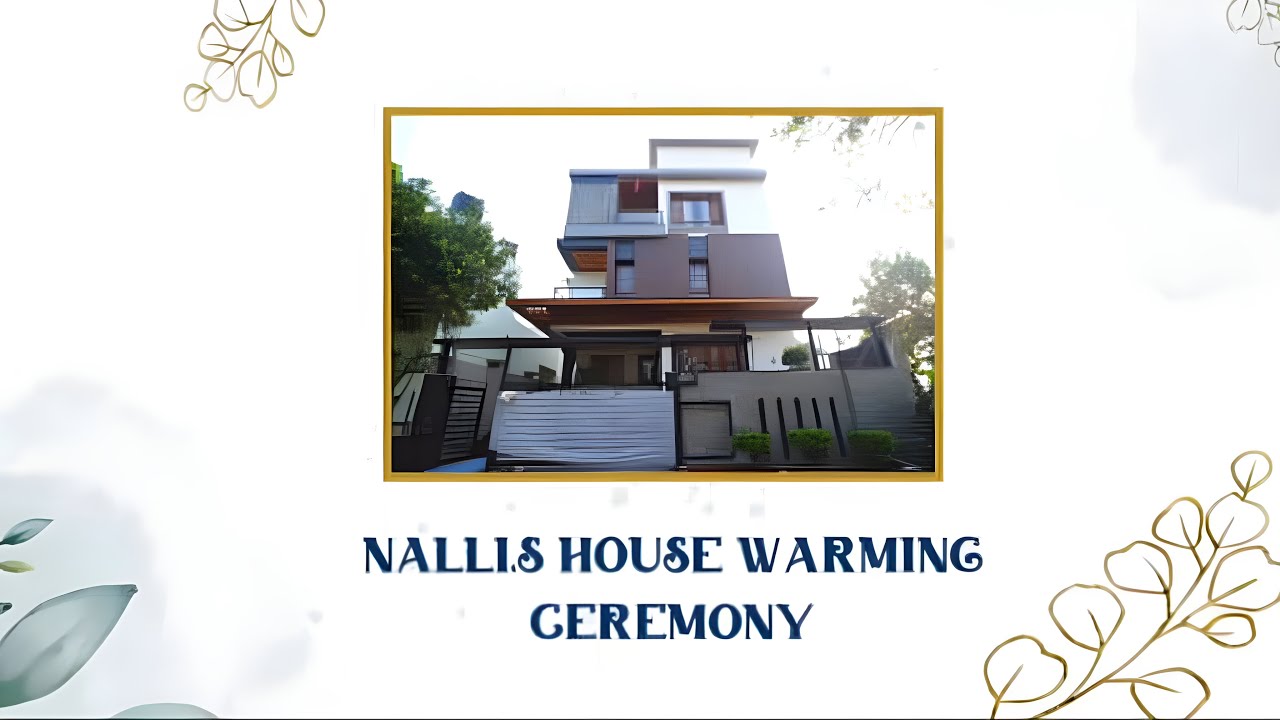 Nalli's House Warming Ceremony Live