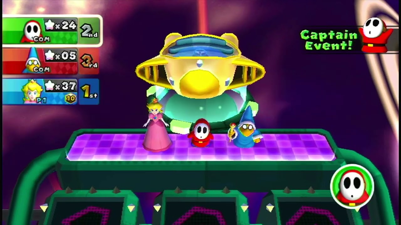 Mario Party 9 Solo Mode Bowser Station (Peach)
