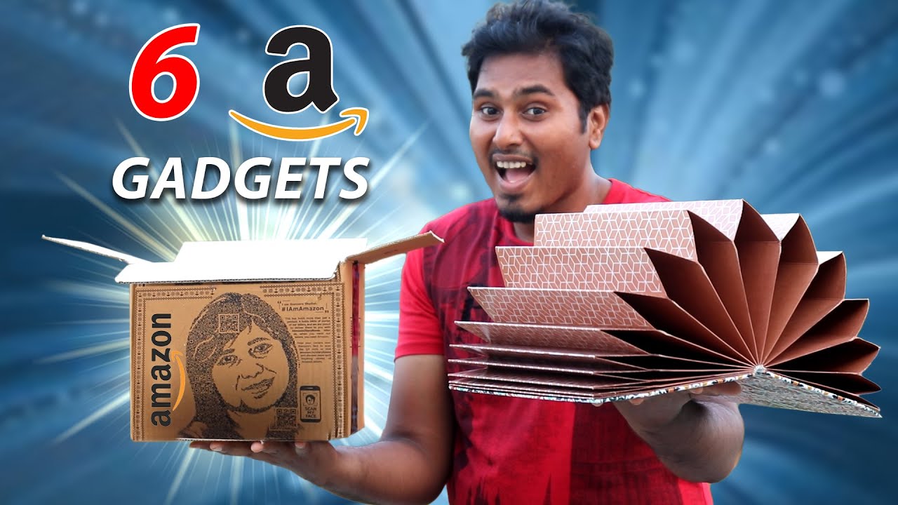 6 வேற லெவல் Amazon Gadgets | 6  Unique Gadgets on Amazon | Top 10 Tamil