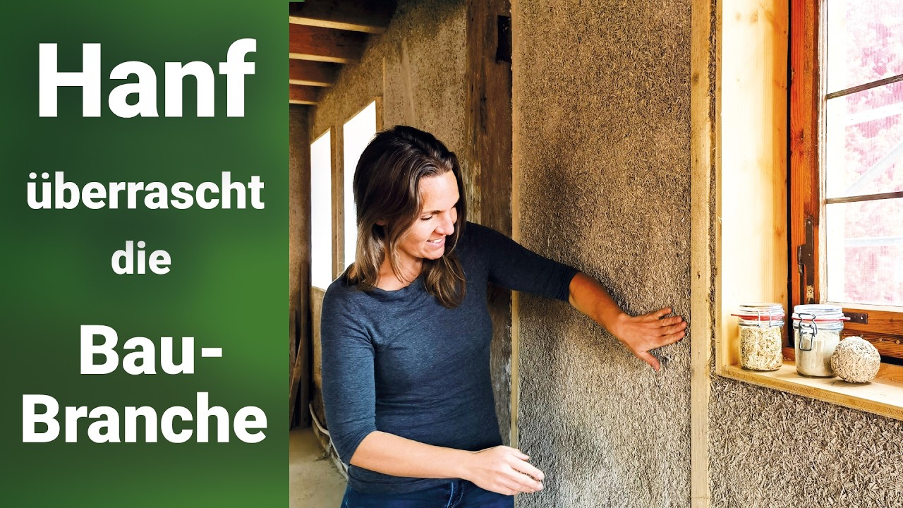 Wie man Fachwerk einfach mit Sprüh-Hanfkalk saniert? Top Energiewerte, Gesund & Ökologisch