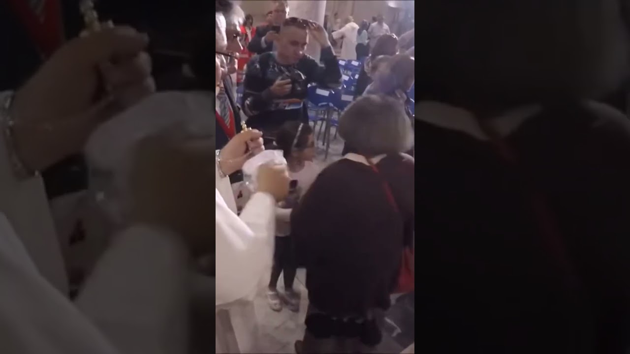 💥🔥Bari, the Holy Manna's miracle happened again with faith and emotion #viral #shorts #short #trend