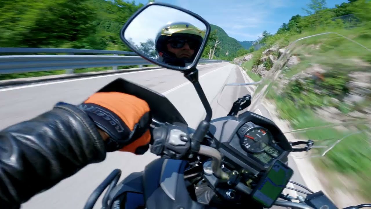 Motorradfahren in Slowenien 🇸🇮 Suzuki V-Strom 650