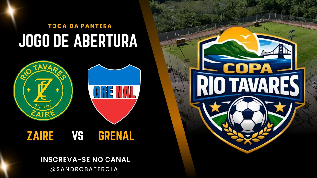 Zaire x Grenal - Copa Rio Tavares de Futebol Amador
