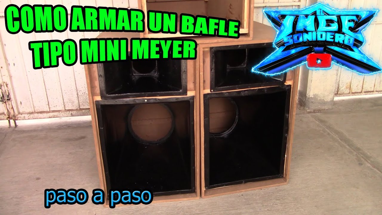 ✨COMO ARMAR UN MINI MEYER🔊((((paso a paso))))👈