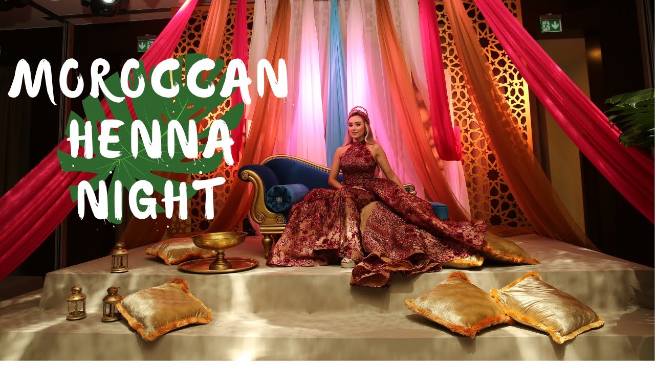 Fas Temalı Kına Gecem! Moroccan Henna Night!