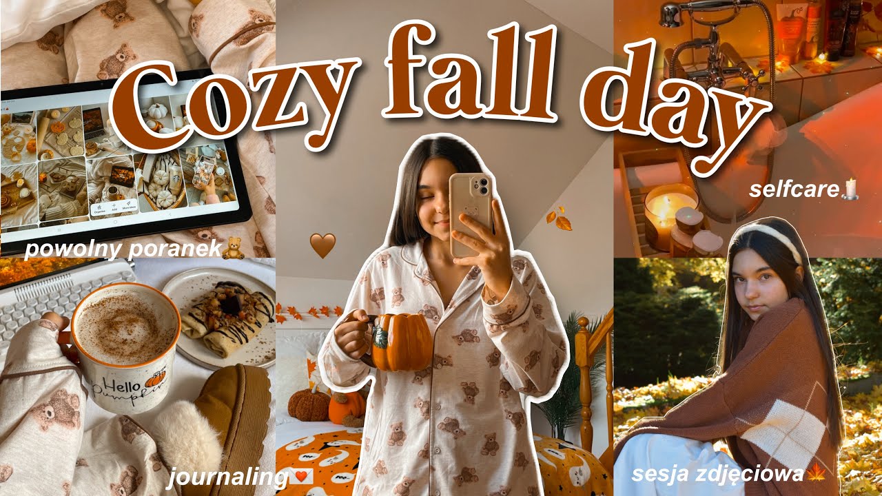 УЮТНЫЙ ОСЕННИЙ ДЕНЬ 🍂 идеальный осенний день: уютное утро, фотосессия, забота о себе и ведение дн...