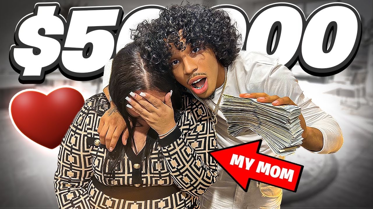 SUPRISING MY MOM WITH $50,000 FOR HER BIRTHDAY …❤️🥹🥹 * GETS EMOTIONAL!! *