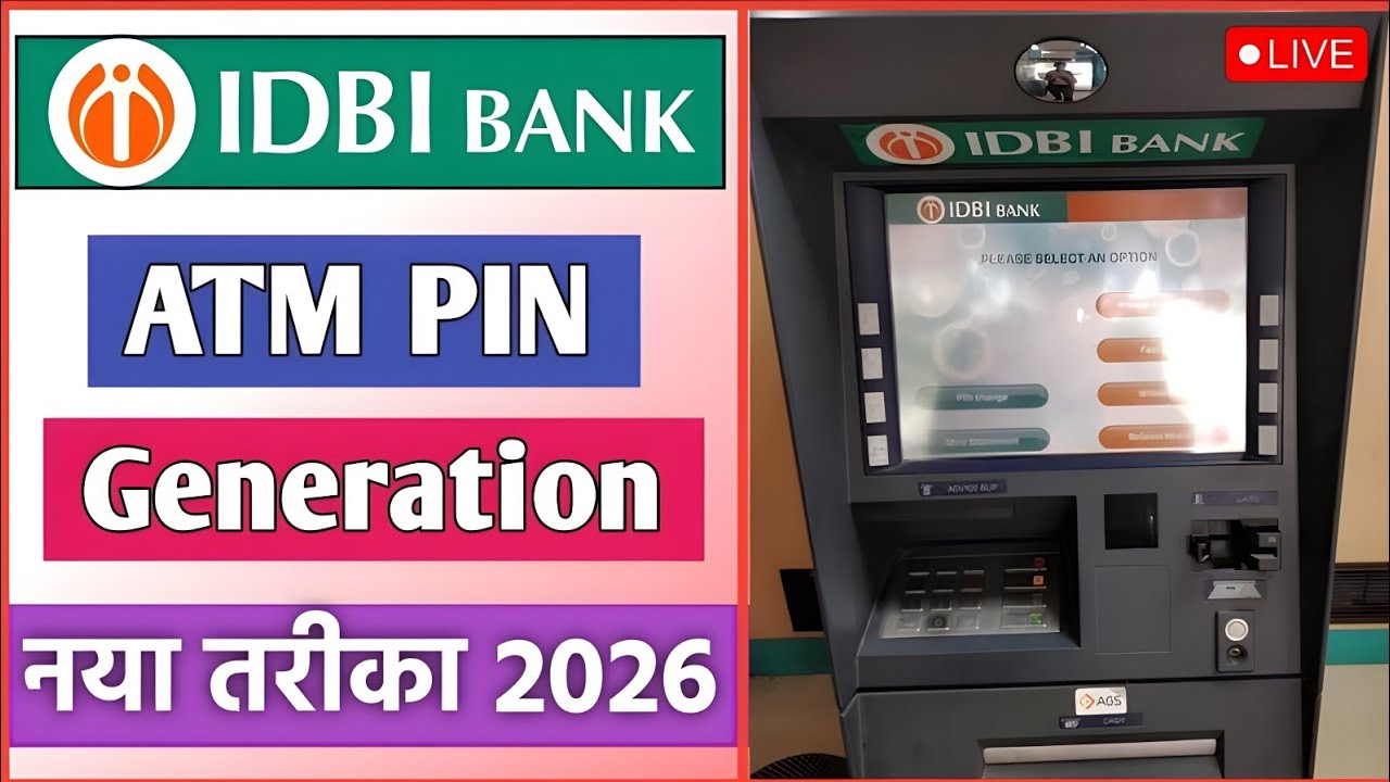 IDBI Bank New ATM PIN Kaise Banaye | How to generate idbi bank atm pin |Idbi atm pin generation 2024