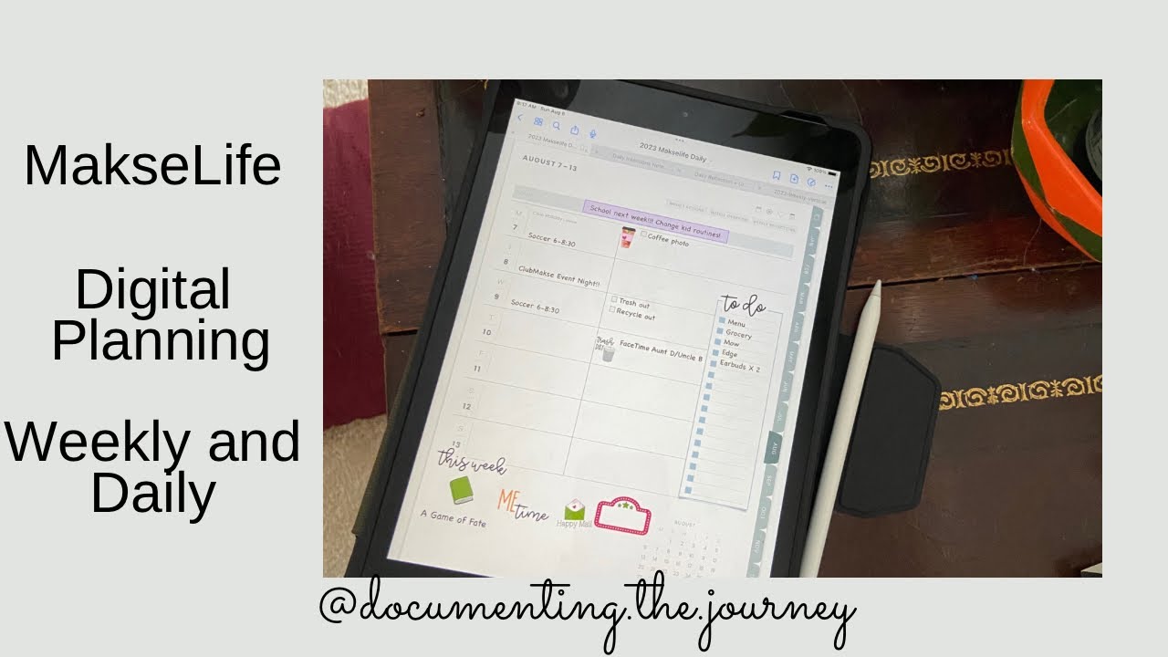 Digital Planning Daily MakseLife