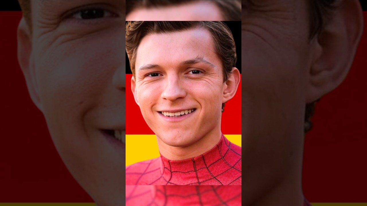 Marvel-Stars sprechen Deutsch🇩🇪 #marvel #marvelstudios #marvelcomics #mcu #movie #spiderman #deutsch