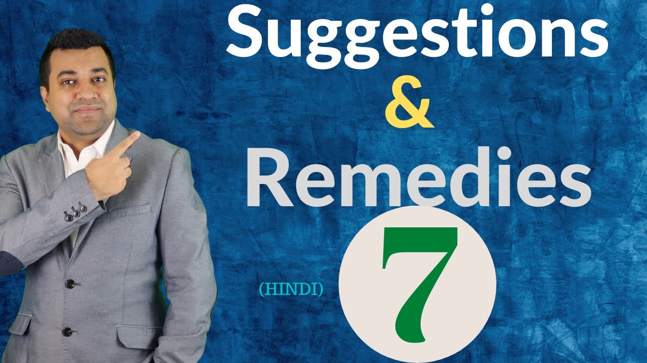 Suggestions & Remedies | Number 7 |  Rituals | Strengthen your Venus | Hindi