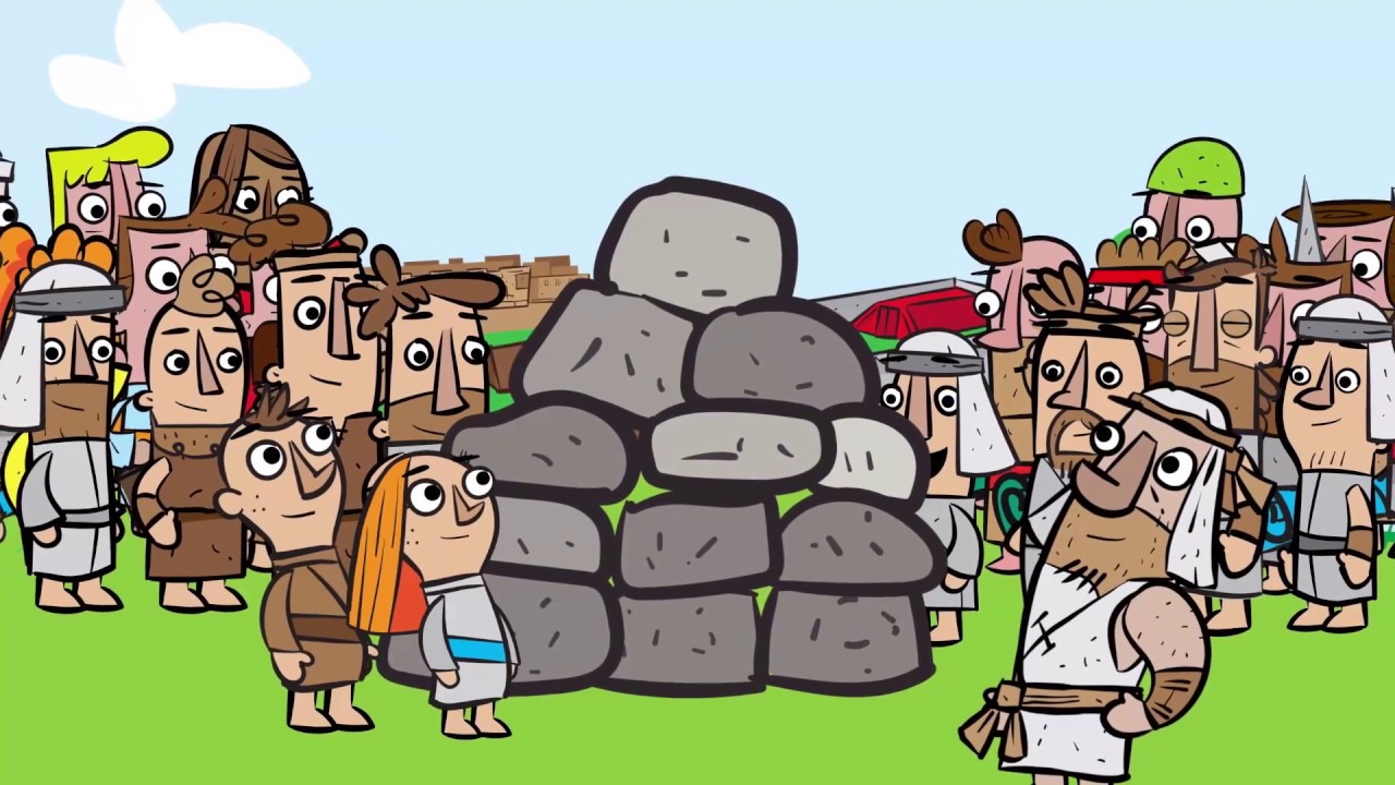 Historias de la Biblia - Josué cruza el Jordán