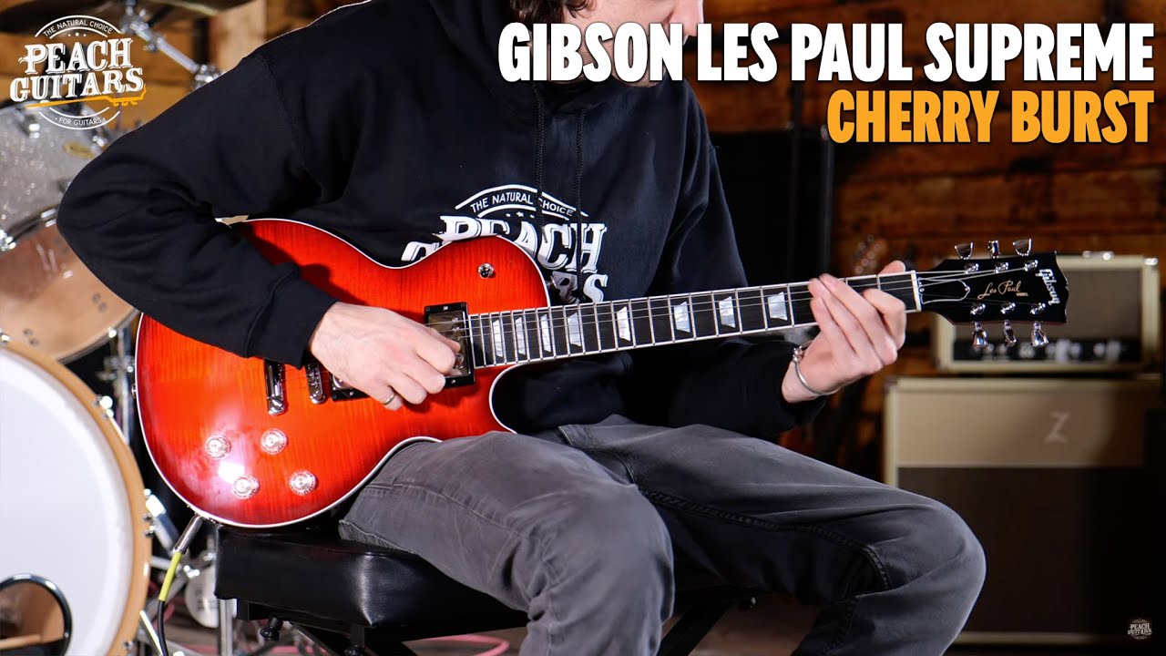 No Talking...Just Tones | Gibson Les Paul Modern Figured | Cherry Burst