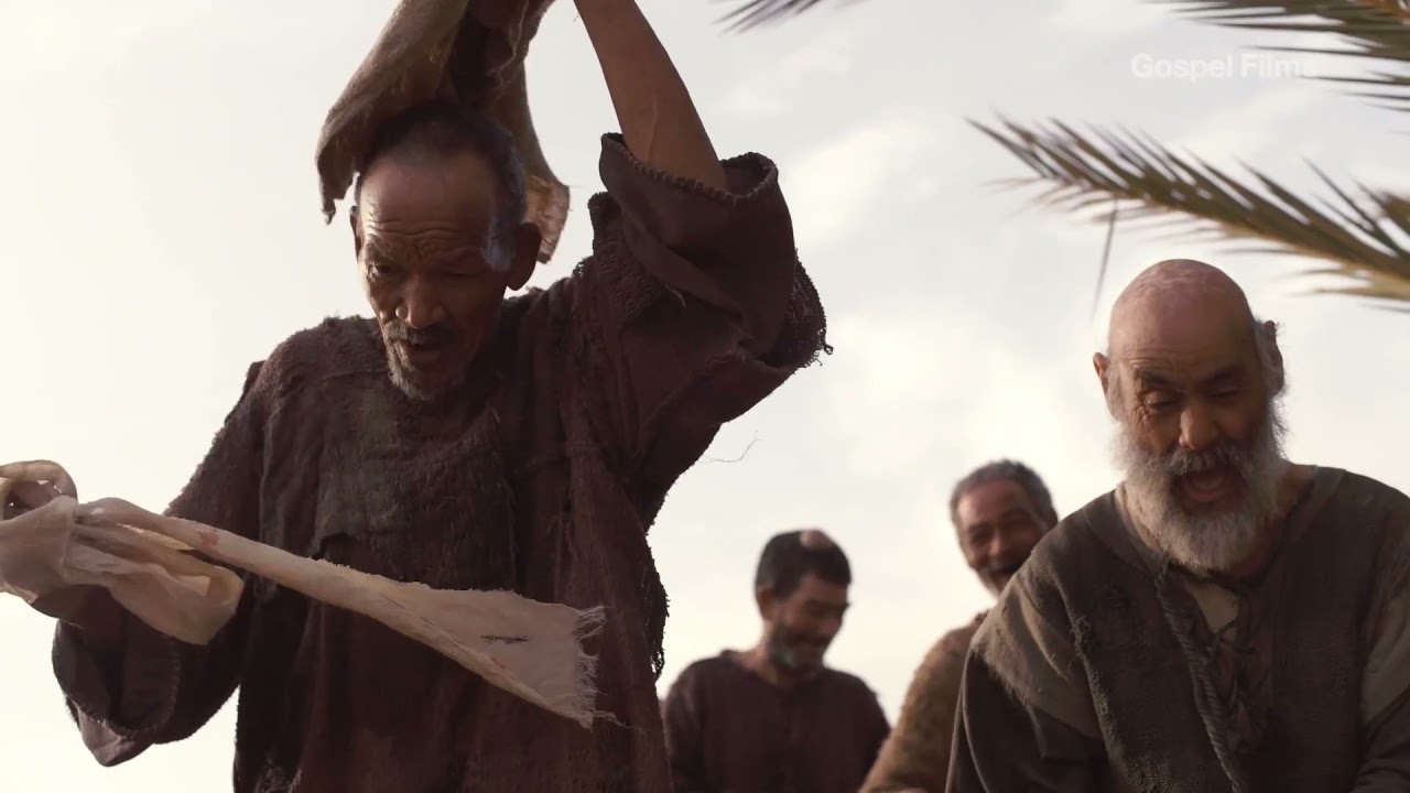 Jesus cleanses 10 lepers