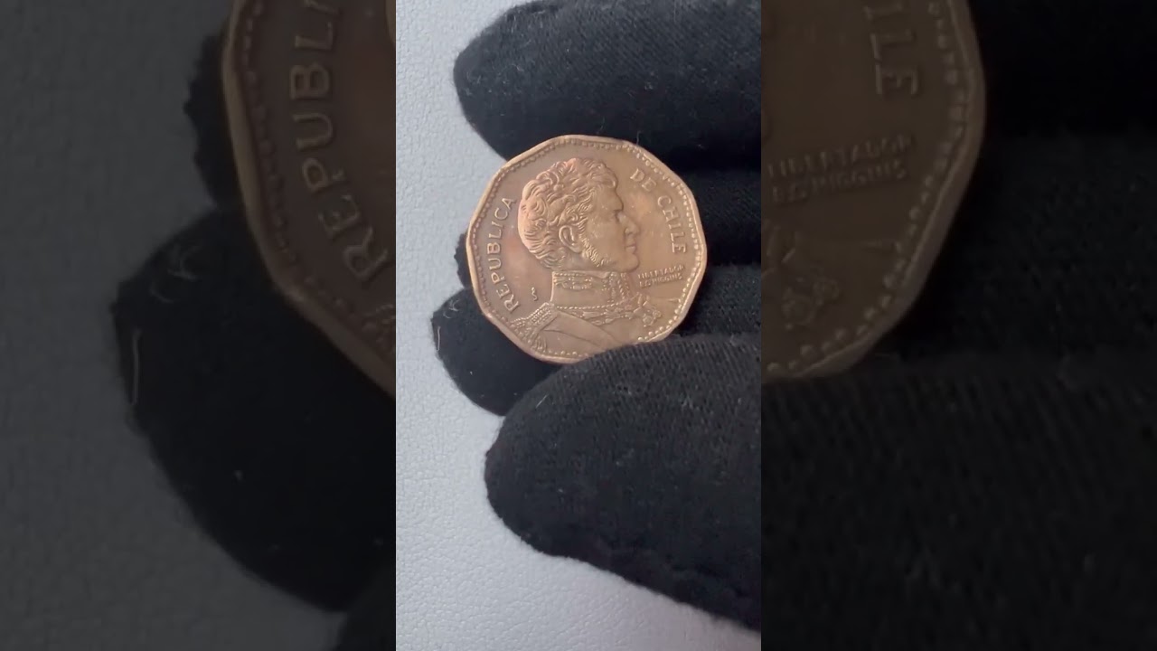 50 Pesos from Chile - 1981 Collection Coin Price in Todays Market. #shorts #chile #coin #money