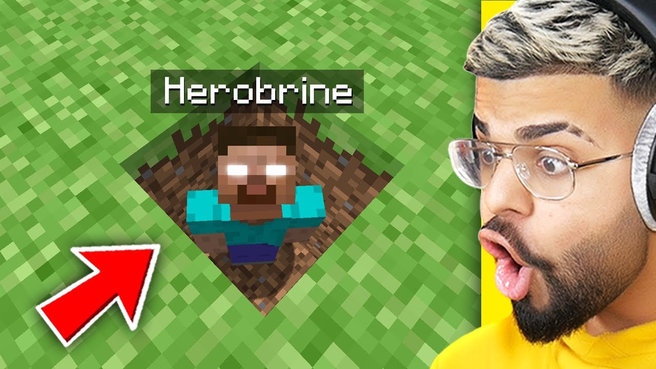 I CAUGHT HEROBRINE IN MINECRAFT..