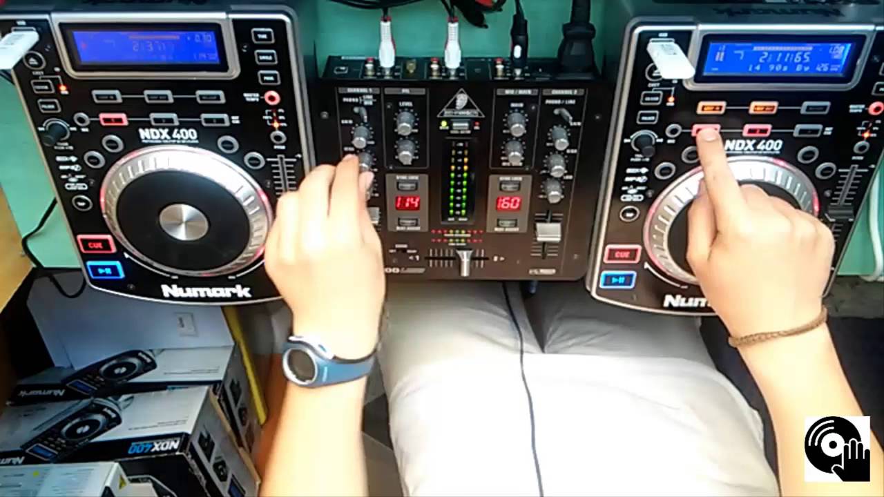 DJ SETEC/NUMARK NDX400---BEHRINGER VMX100USB/#4