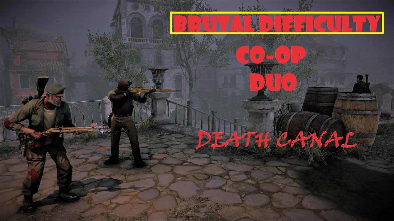 ZOMBIE ARMY 4: DEAD WAR- DEATH CANAL|CO-OP|BRUTAL DIFFICULTY|MAX SETTINGS
