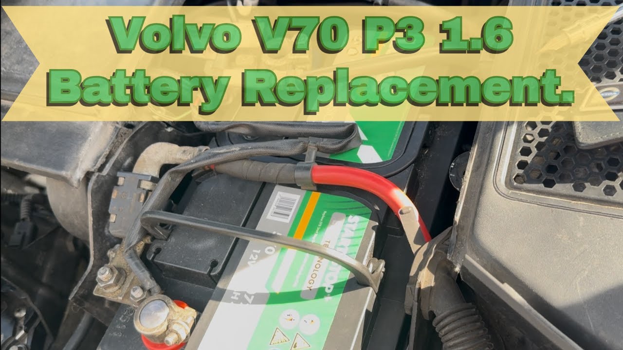 Volvo v70 P3 1.6 battery replacement and BMS reset. #volvov70batteryreplacement