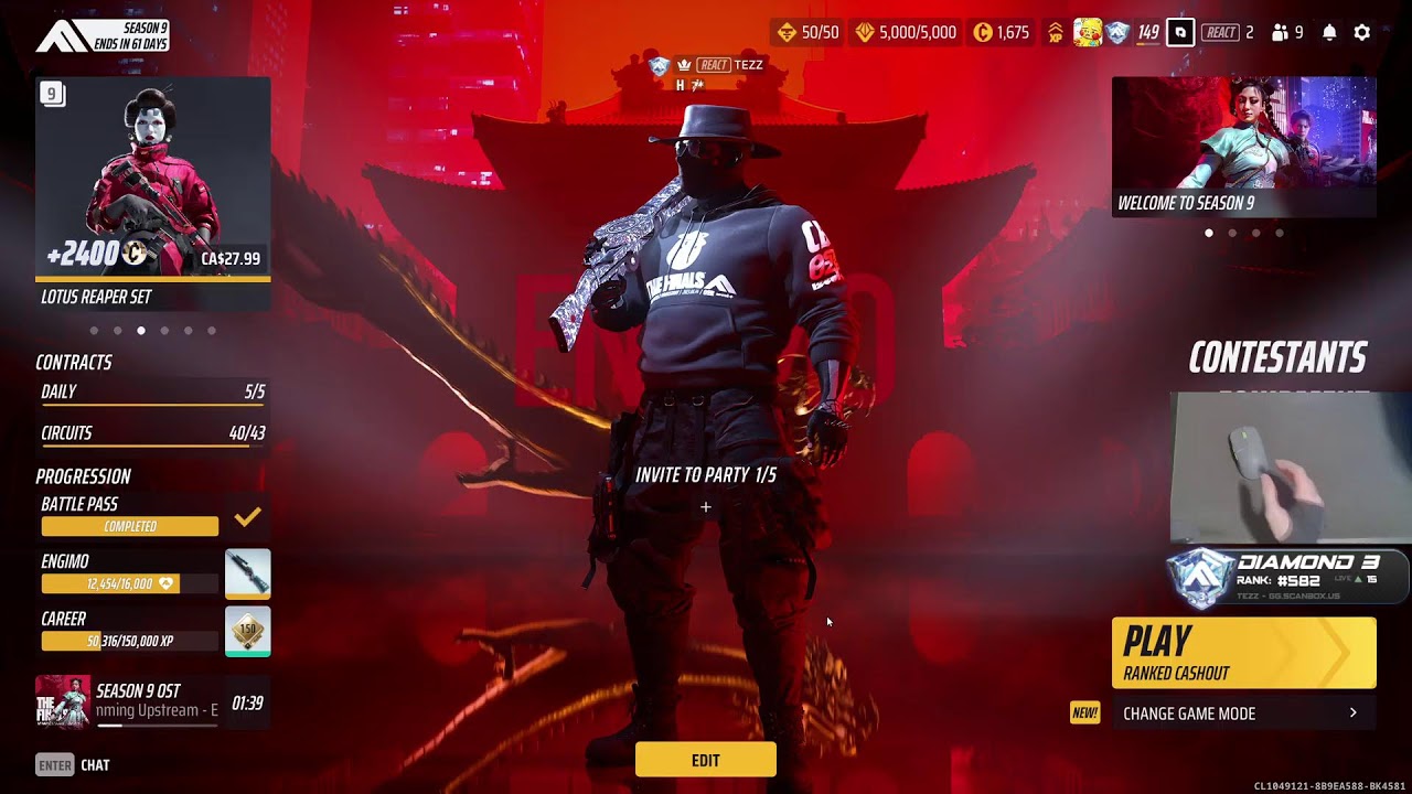 🔴LIVE - THE FINALS - BACK TO RANKED