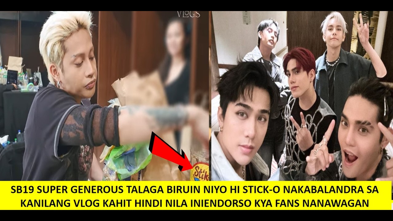 S19 NAPAKA GENEROUS TALAGA KAHIT HINDI NILA INEENDORSO STIC- O IBINALANDRA SA KANILANG VLOG PANOORIN