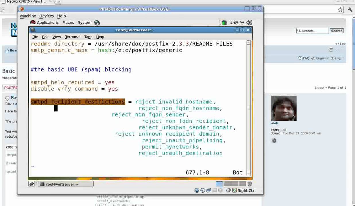 Blocking SPAM using Postfix | HOWTO Stop spam using Postfix Tutorials At Networknuts