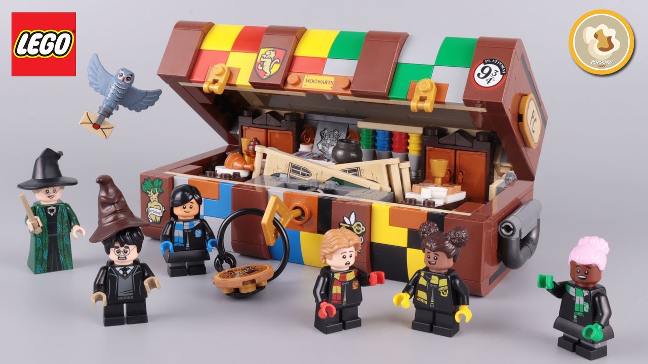 LEGO Harry Potter Hogwarts Magical Trunk 76399  Stop Motion Speed Build