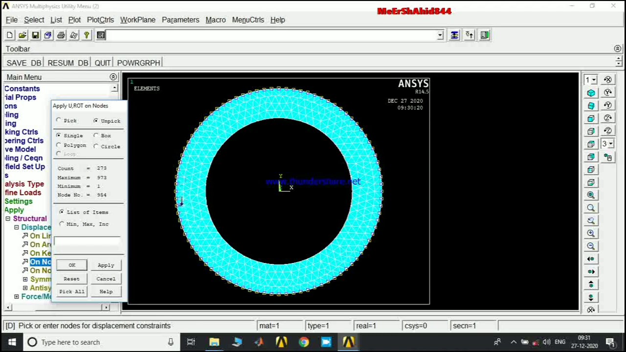 Structural Modeling and Stress Analysis of a Fuselage Frame | VTU Aero M&A Lab| Ansys Lab |DMAL Lab