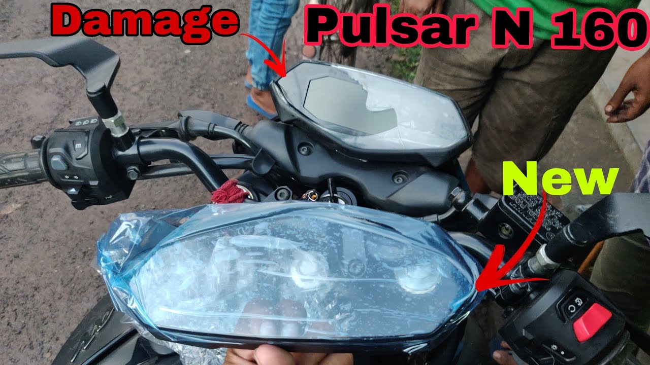 Pulsar n160 Digital meter damage| meter glass change| cheapest price 