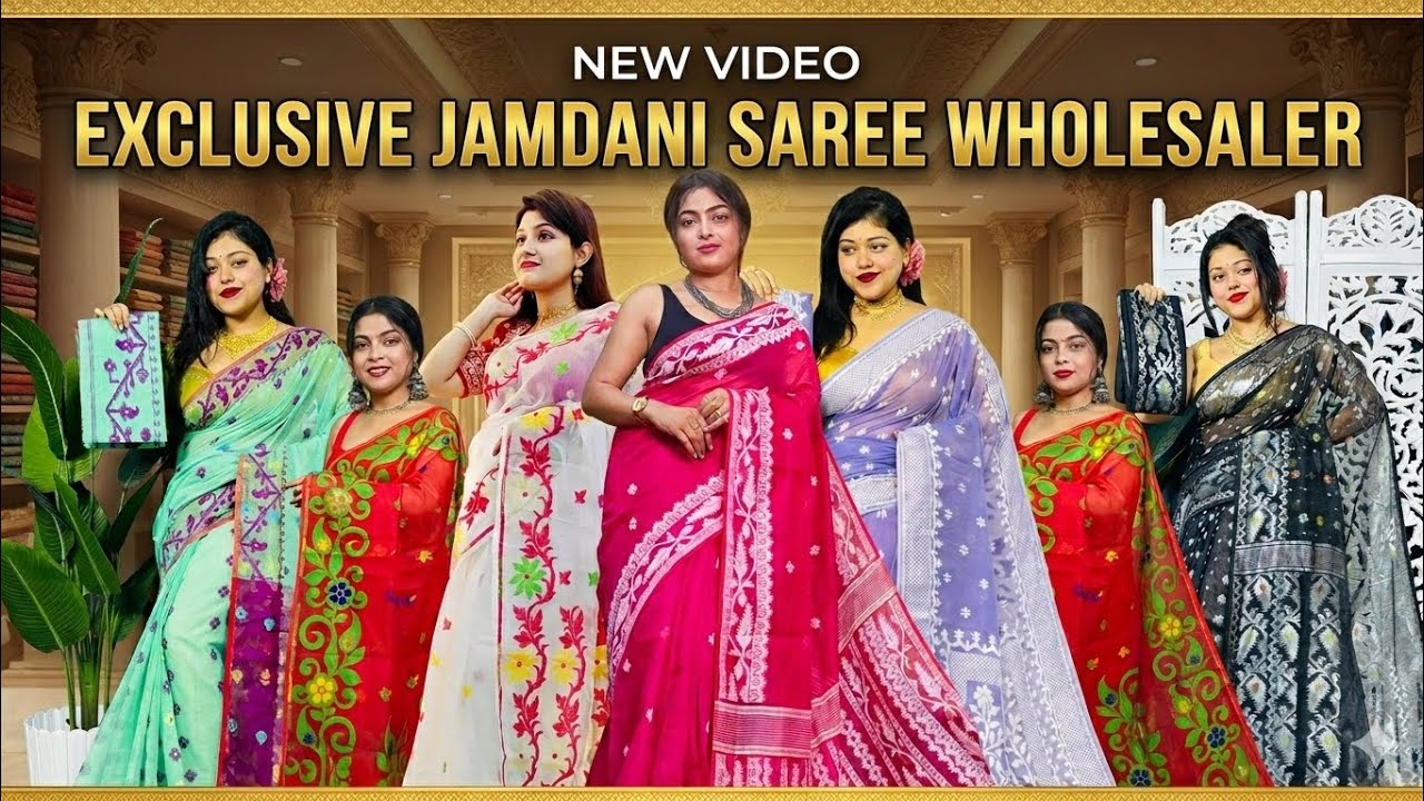 100% Pure Cotton Jamdani /Silk Linen  🔥🔥 Bengal Khadi & jamdani Saree 😱😱 #jamdani_saree #viralvideo 