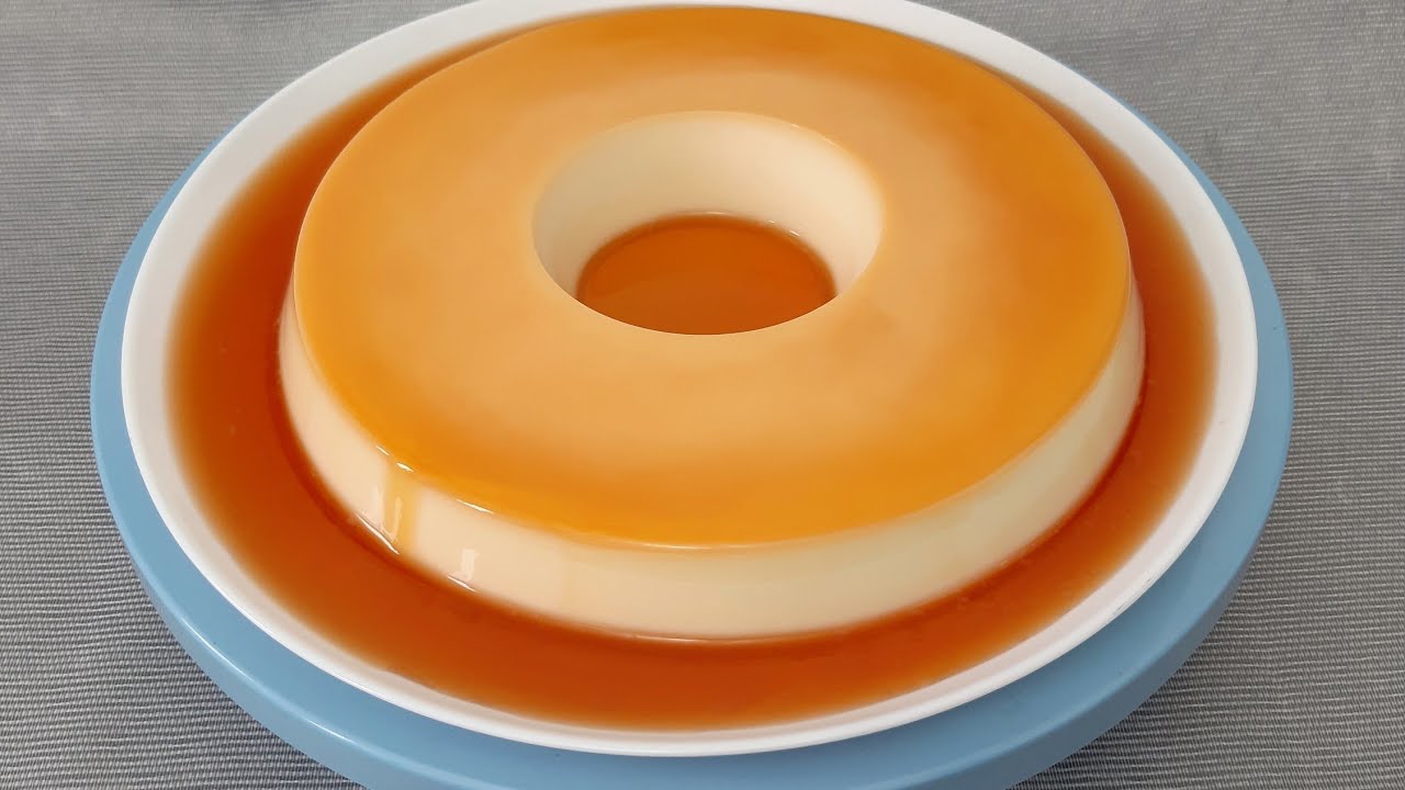 Pudim sem Forno. Pudim de Gelatina.