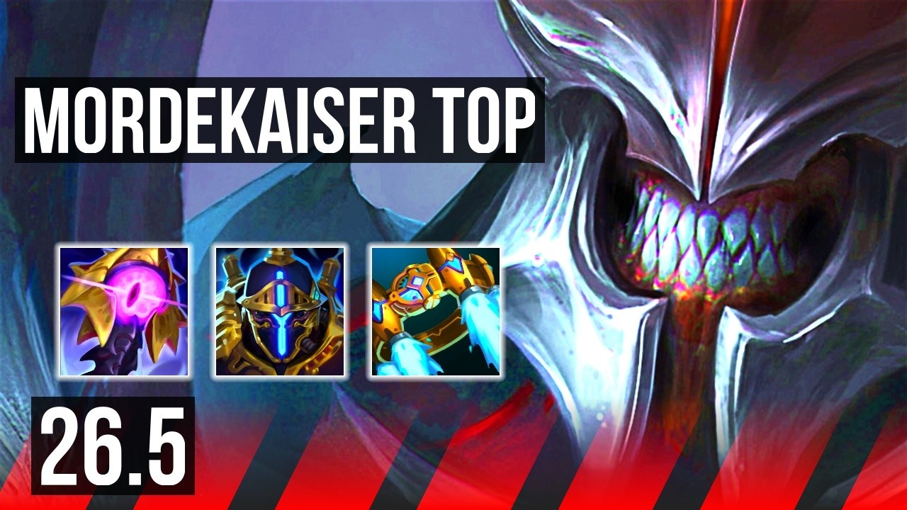MORDEKAISER vs SETT (TOP) | KR Master | 26.5