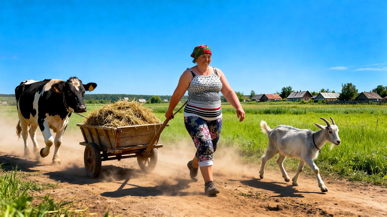 Hard Working Days in a Ukrainian Village | Real Farm Life & Daily Rural Routine