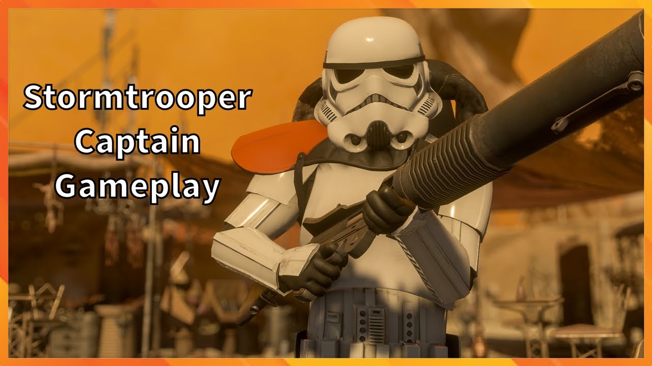 Stormtrooper Captain Gameplay Star Wars Battlefront 2
