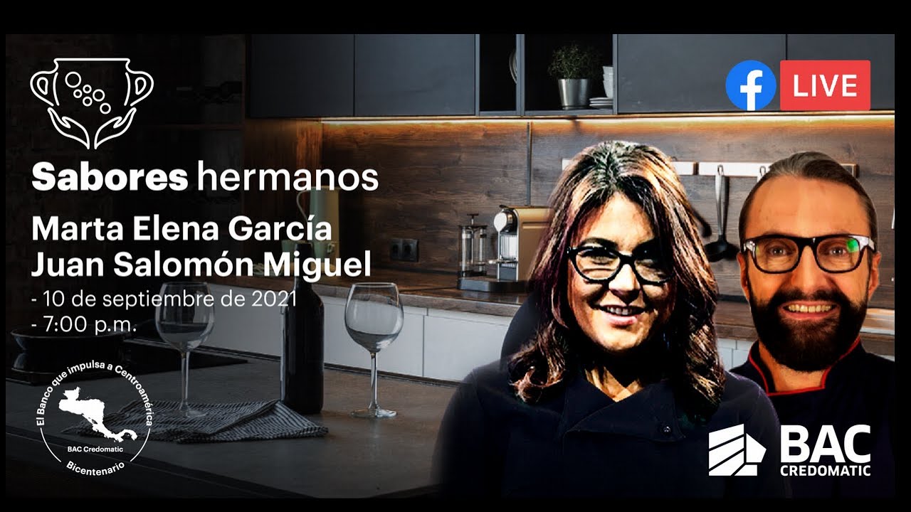 Chef Marta Elena García y  Chef Juan Salomón Miguel